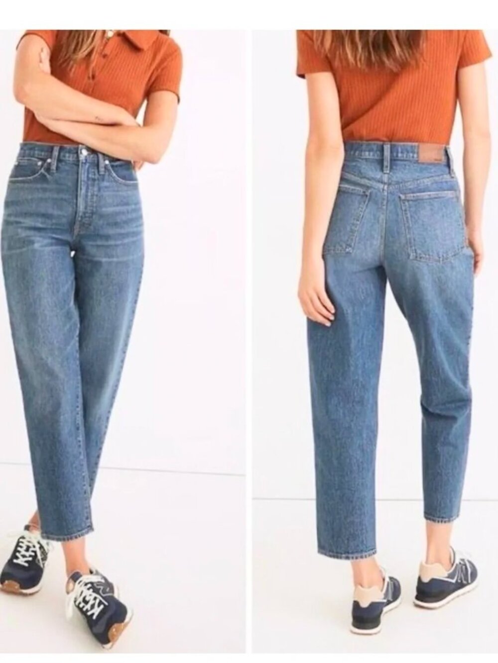 Madewell NWT FLAWED The Petite Balloon Jean in Dobbins Wash size P26 NW576